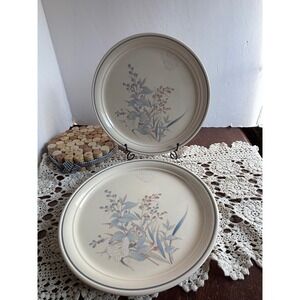 Noritake Keltcraft Kilkee 9109 Dinner Plates Set of 2 Ireland Floral Butterfly